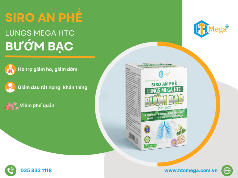 Siro An Phế Lungs Mega HTC Bướm Bạc