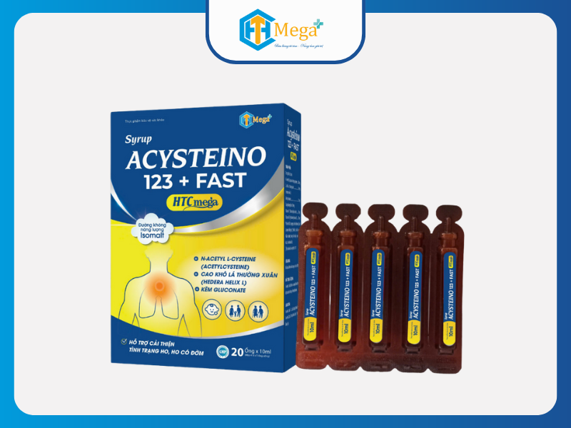 Tại sao Isomalt được lựa chọn trong Acysteino 123+ Fast?